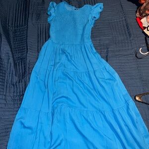 Blue Maxi Dress